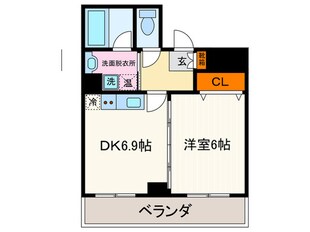 ＷＩＬＬ－２１　烏丸御池の物件間取画像